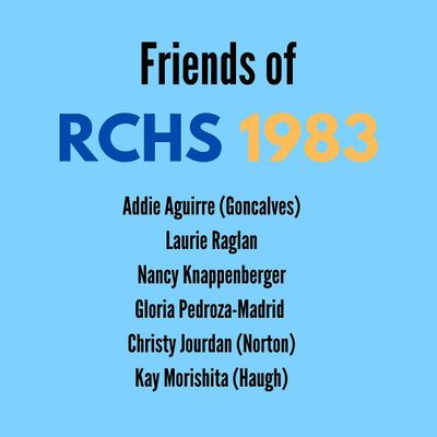 Friends of RCHS 1983