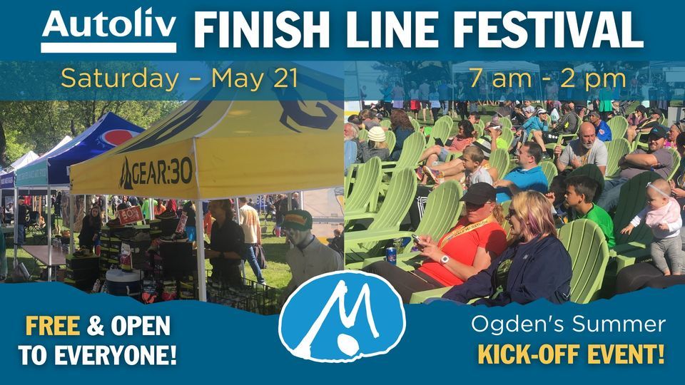 Autoliv Finish Line Festival Ogden Municipal Gardens May 21, 2022