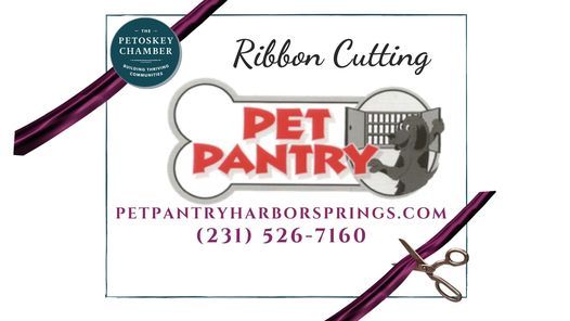 Ribbon Cutting Pet Pantry of Harbor Springs