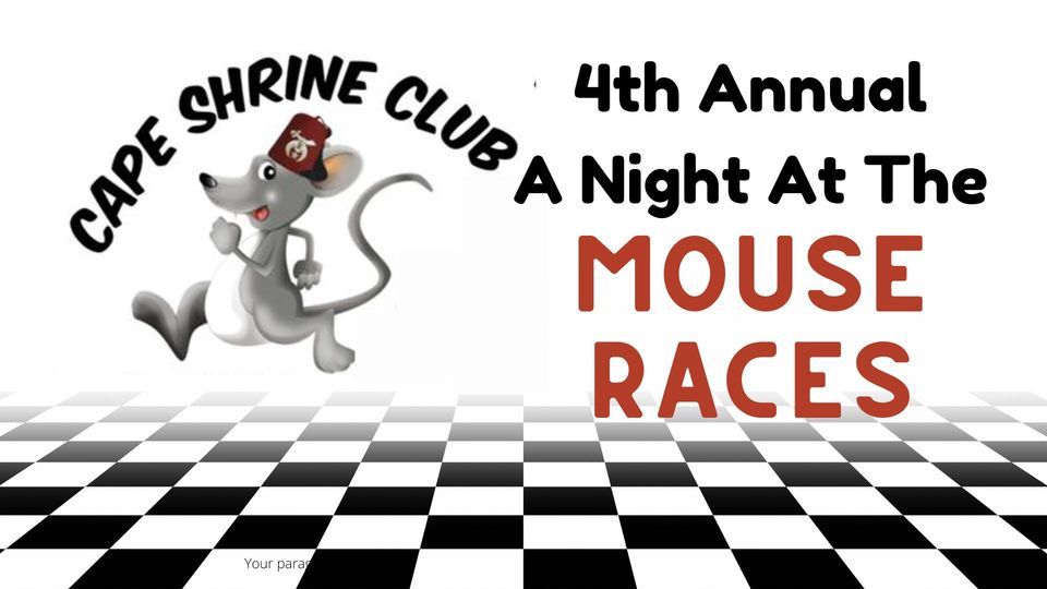 4th Annual Night At The Mouse Races VFW POST 3838 Cape Girardeau MO 4th Annual Night At The Mouse Races VFW POST 3838 Cape Girardeau MO
