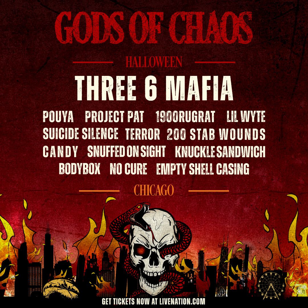 Gods of Chaos: Three 6 Mafia  Pouya & Project Pat
