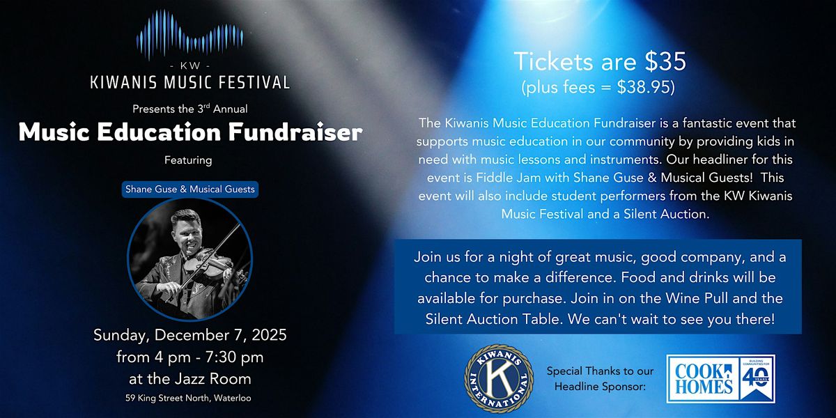 Kiwanis Music Education Fundraiser: Concert & Silent Auction