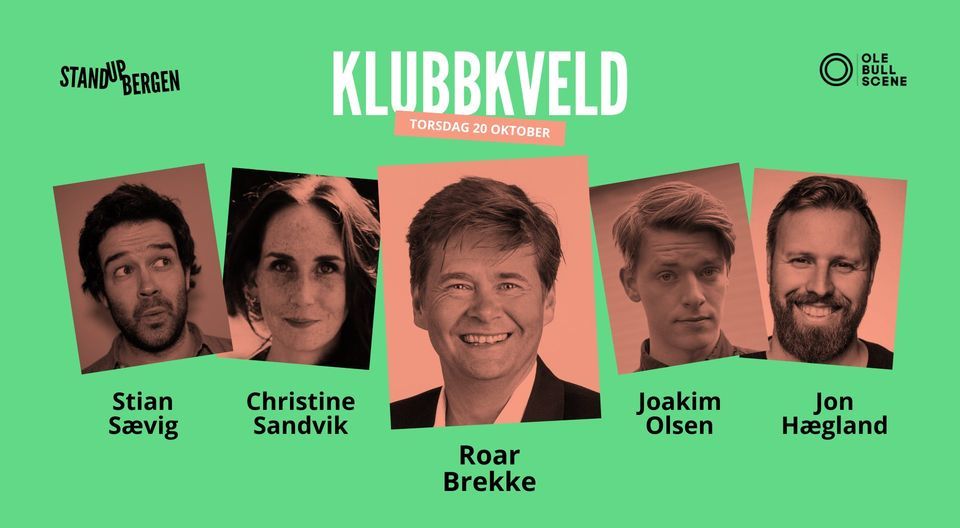 Klubbkveld Med Stand Up Bergen Lille Ole Bull Bergen Ho October 20 2022 