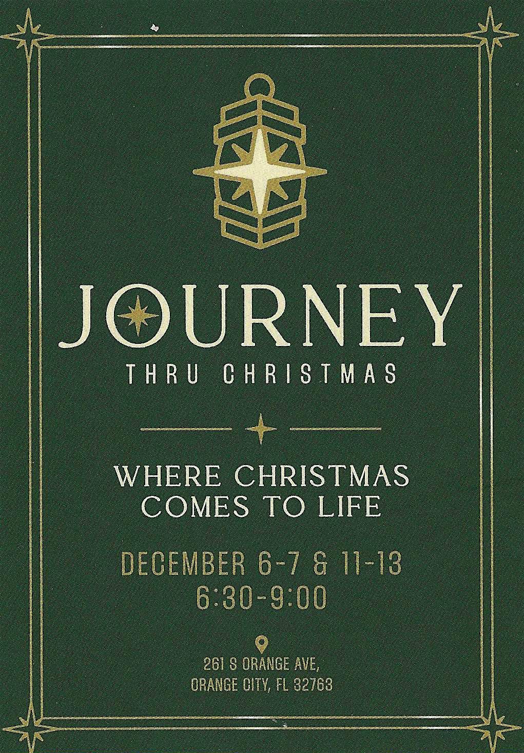 Journey thru Christmas