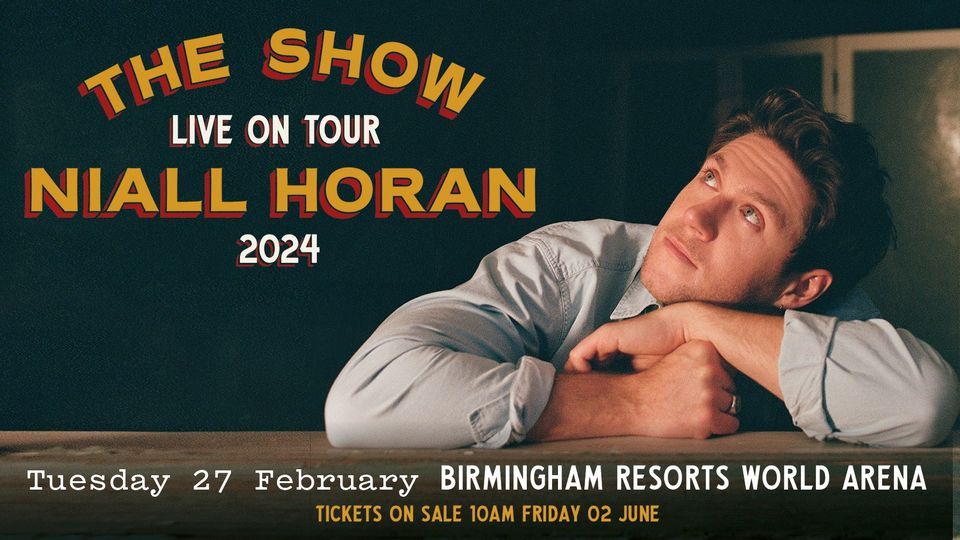 Niall Horan The Tour Resorts World Birmingham February 27, 2024
