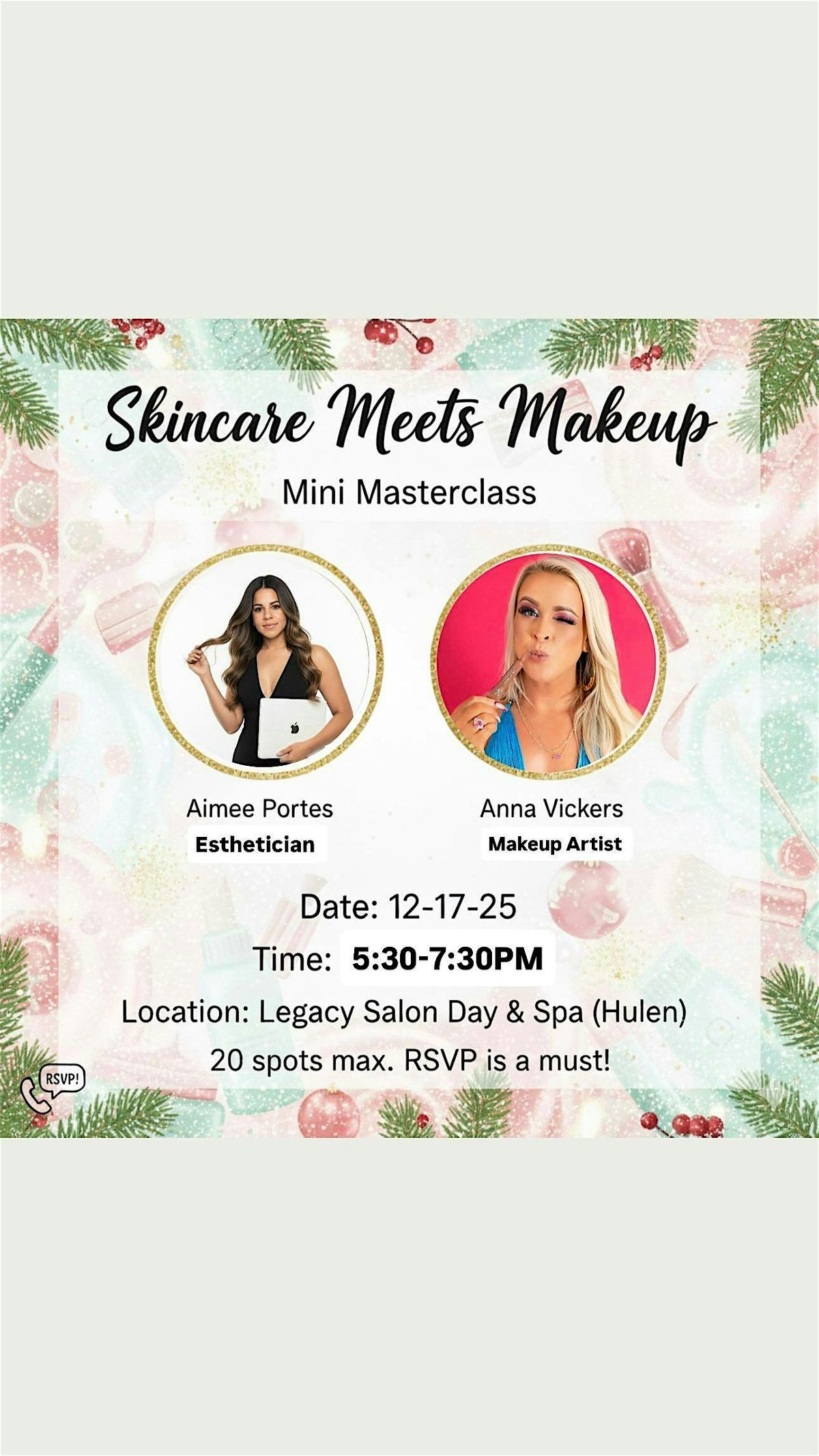 Skincare Meets Makeup Mini Masterclass