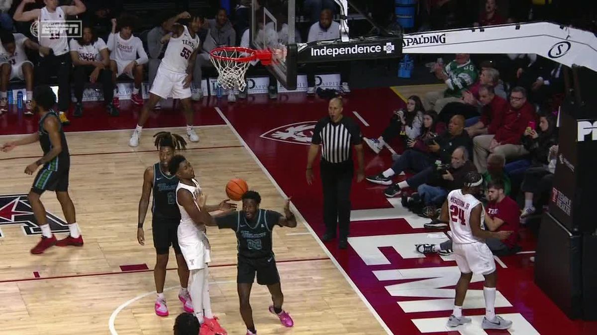 Temple Owls at Tulane Green Wave Mens Basketball at Devlin Fieldhouse