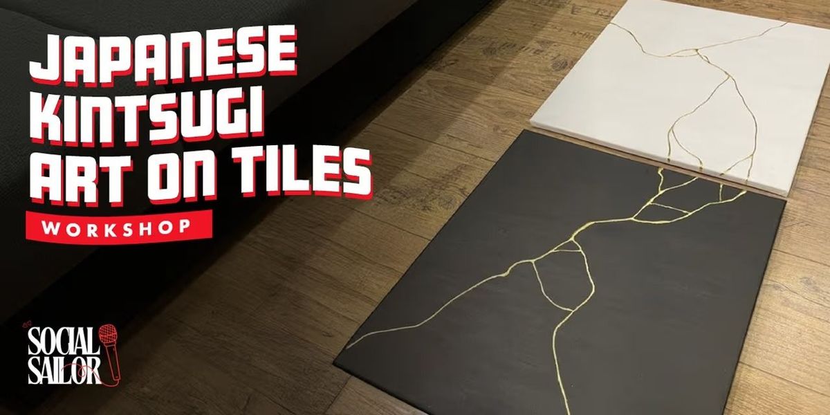 Japanese Kintsugi Art on Tiles - Pune