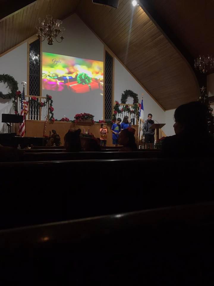 Hanging of the Green Mount Airy Christian Church November 27, 2022