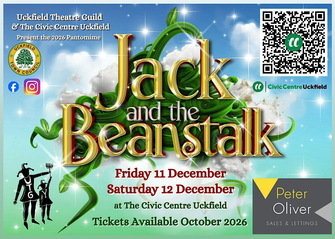 Jack & The Beanstalk - Friday 11th December 7pm at Civic Centre ...
