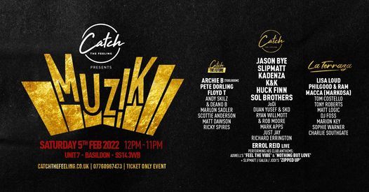 Southgatr Anderson Christmas Concert 2022 Catch The Feeling : 05.02.22 | Unit 7, Basildon, En | February 5, 2022