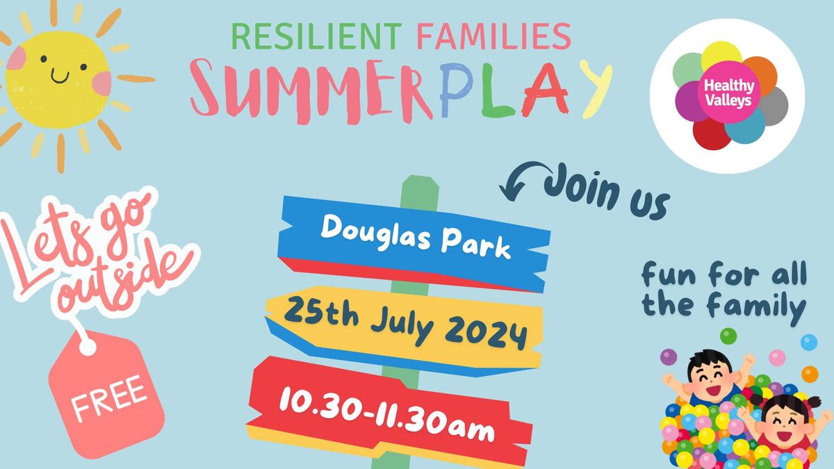 Summer Play Sessions | Douglas Park, Grangemouth, SC | July 25, 2024