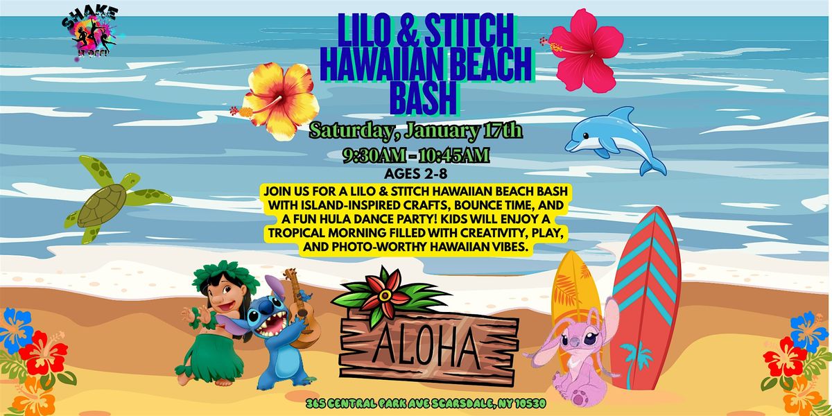 Lilo & Stitch Hawaiian Beach Bash