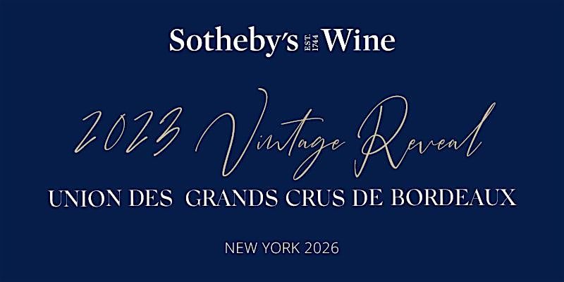 Union des Grands Crus de Bordeaux - 19 January 2026