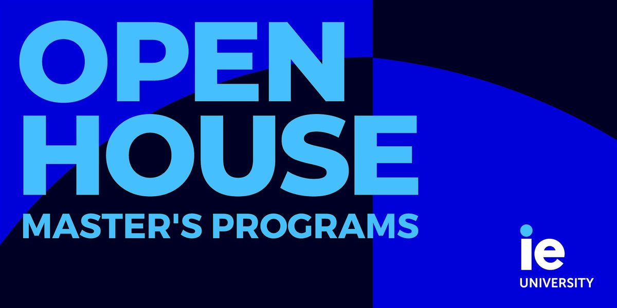 IE Open House | Master\u2019s Programs | June 5th, 2026
