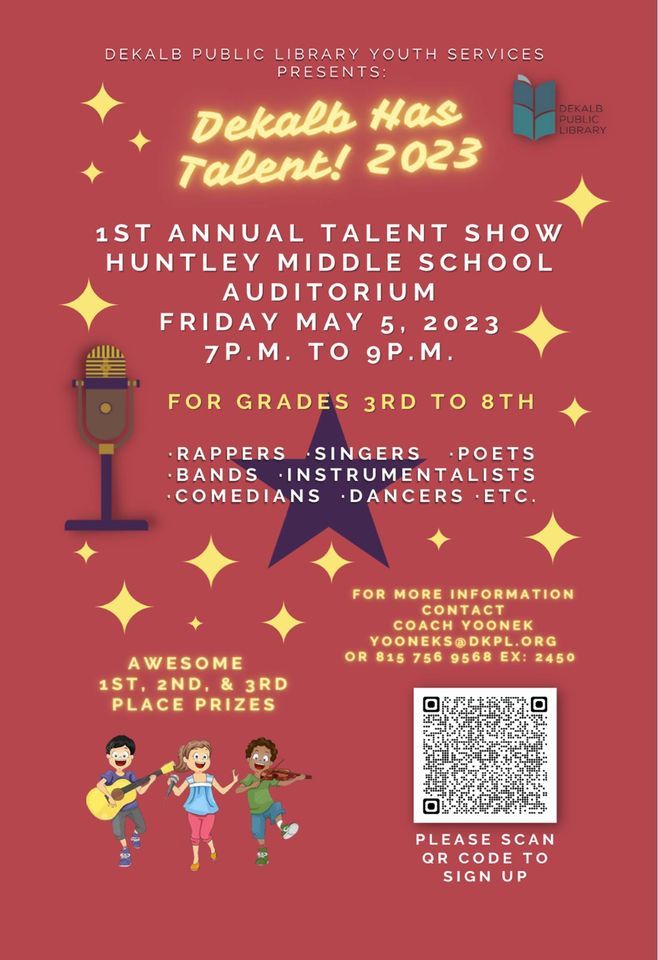 DeKalb Has Talent! 2023 | Huntley Middle School, Dekalb, IL | May 5, 2023