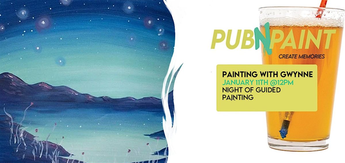Brewhouse Paint Event with PubNPaint Jan 11th