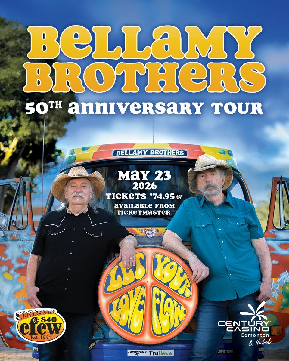 Bellamy Brothers: The 50th Anniversary at Century Casino Showroom - Edmonton