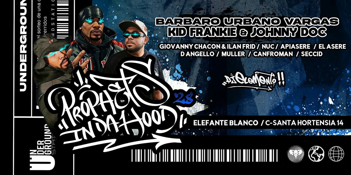 BARBARO URBANO VARGAZ en PROPHETS 28 MADRID