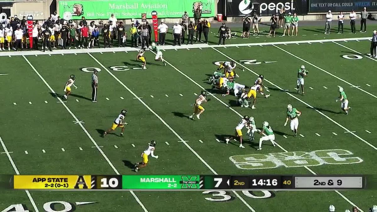 Marshall Thundering Herd at Appalachian State Mountaineers Football