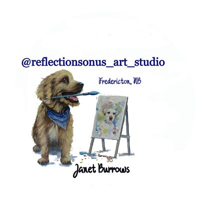 Janet Burrows of Reflectionsonus Art Studio