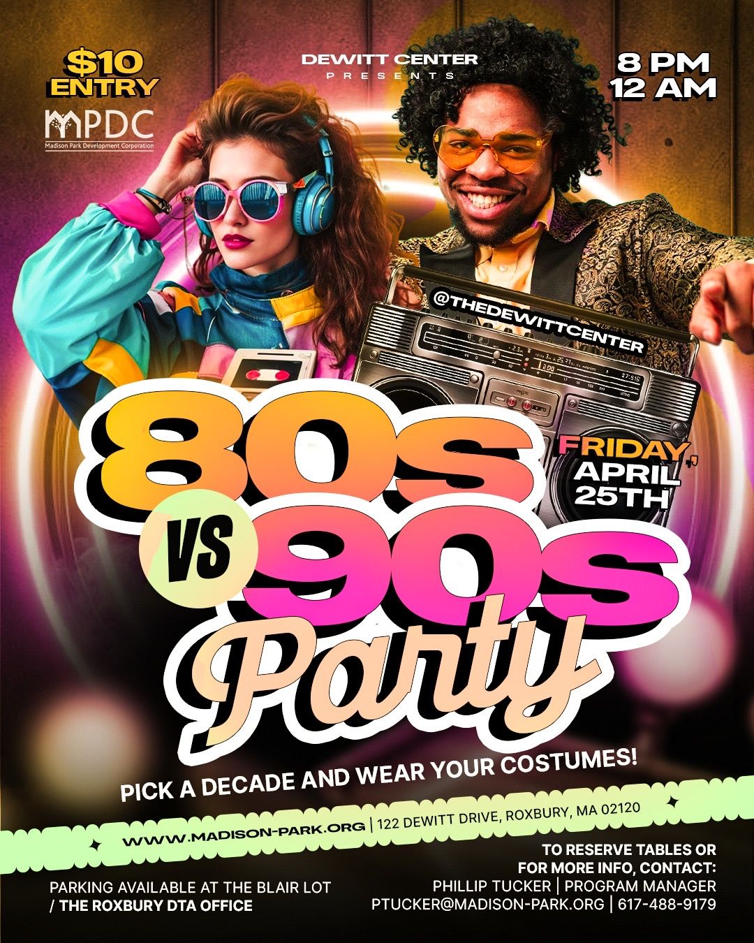 80s vs 90s at Oriental Theater Denver