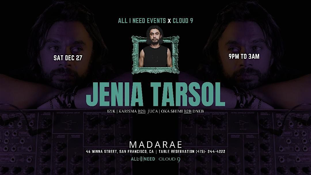 Jenia Tarsol (Blue Shadow) at Madarae