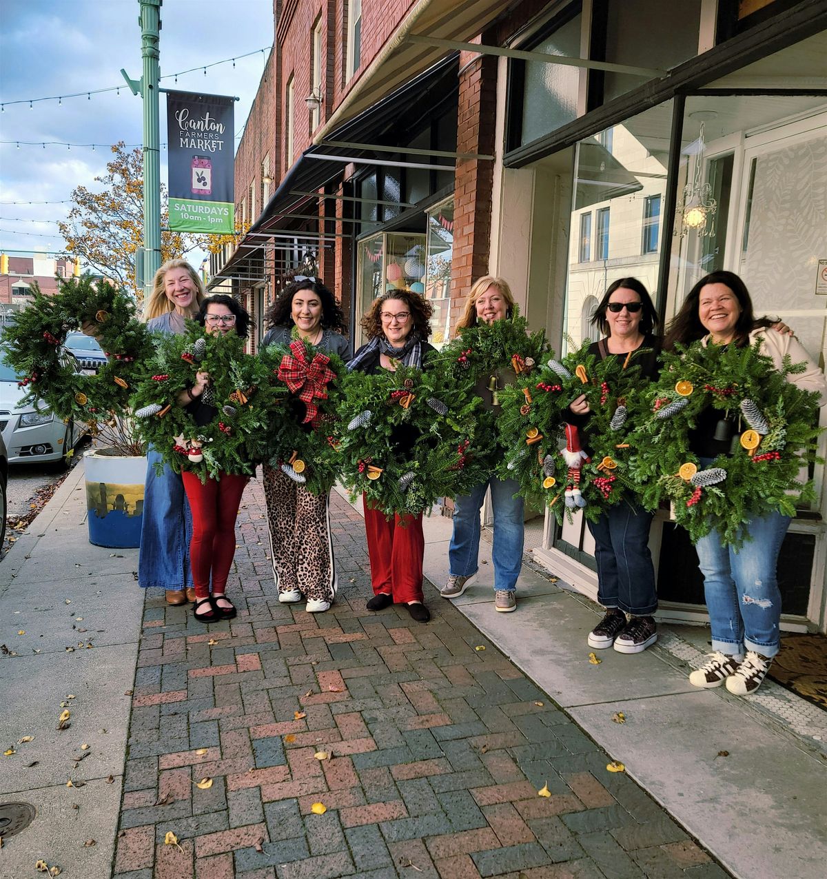 Holiday Wreath Workshop at Boomdyada