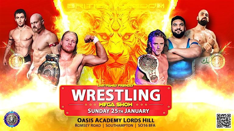 Wrestling Spectacular Southampton Sunday 25th January 2026