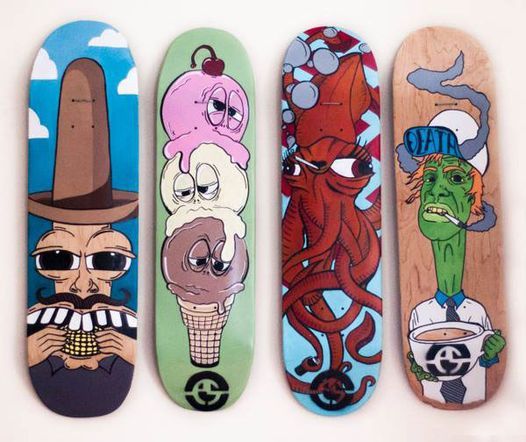 Skateboard Painting Class