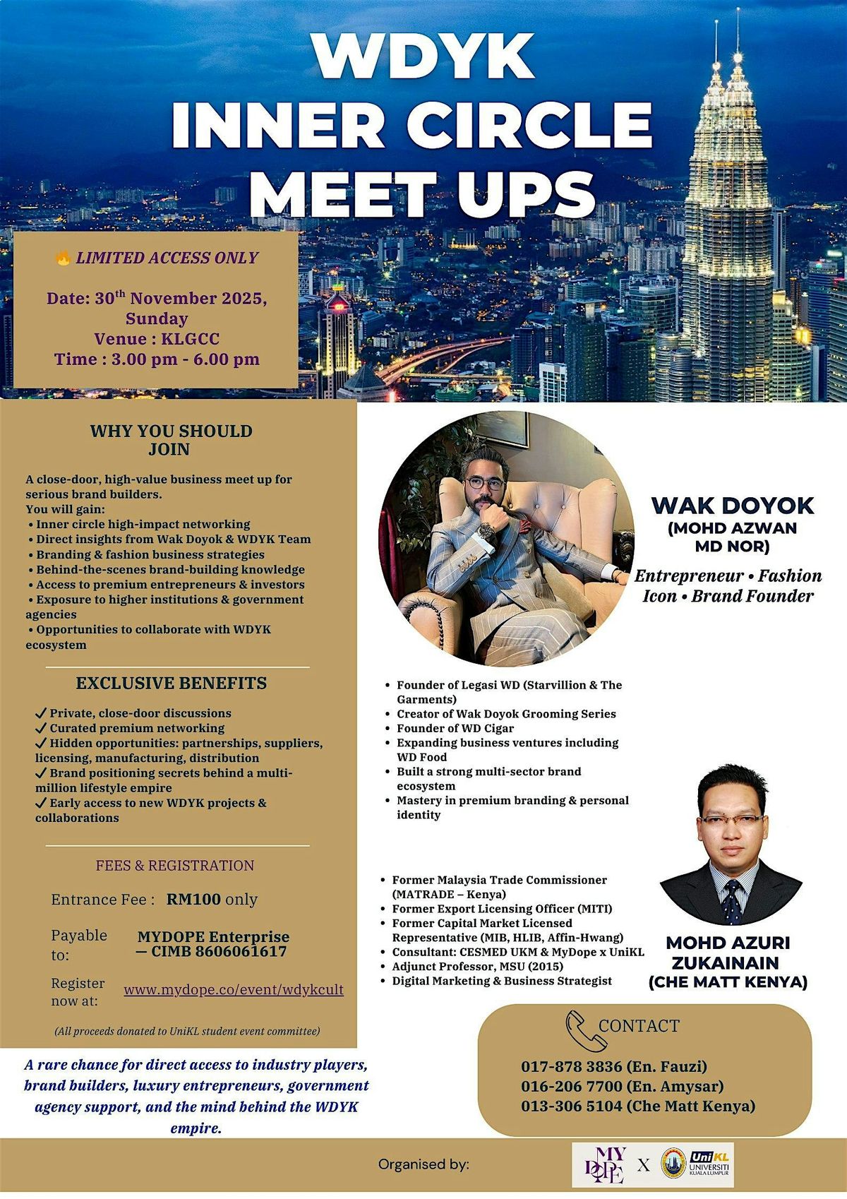 WDYK INNER CIRCLE MEET UPS