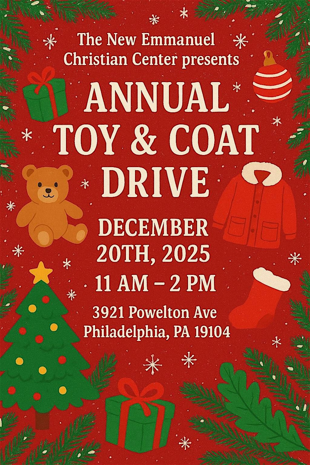 Toy & Coat Drive