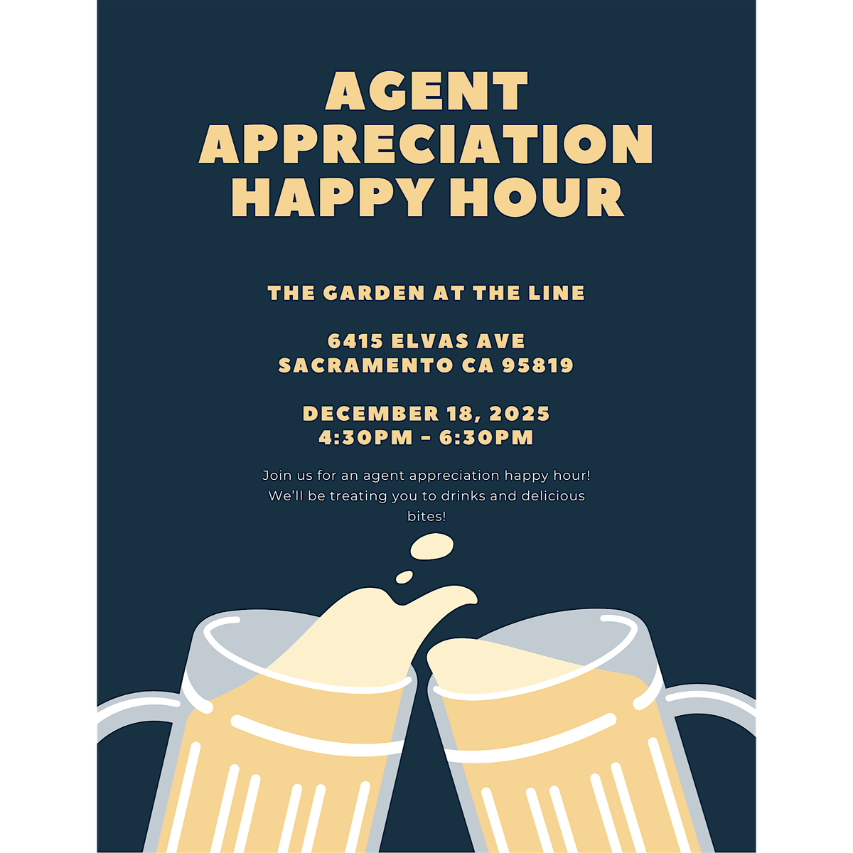 Agent Appreciation Happy Hour