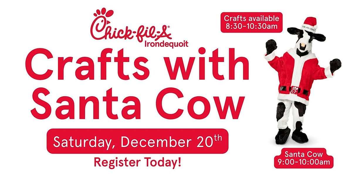 Crafts with Santa Cow
