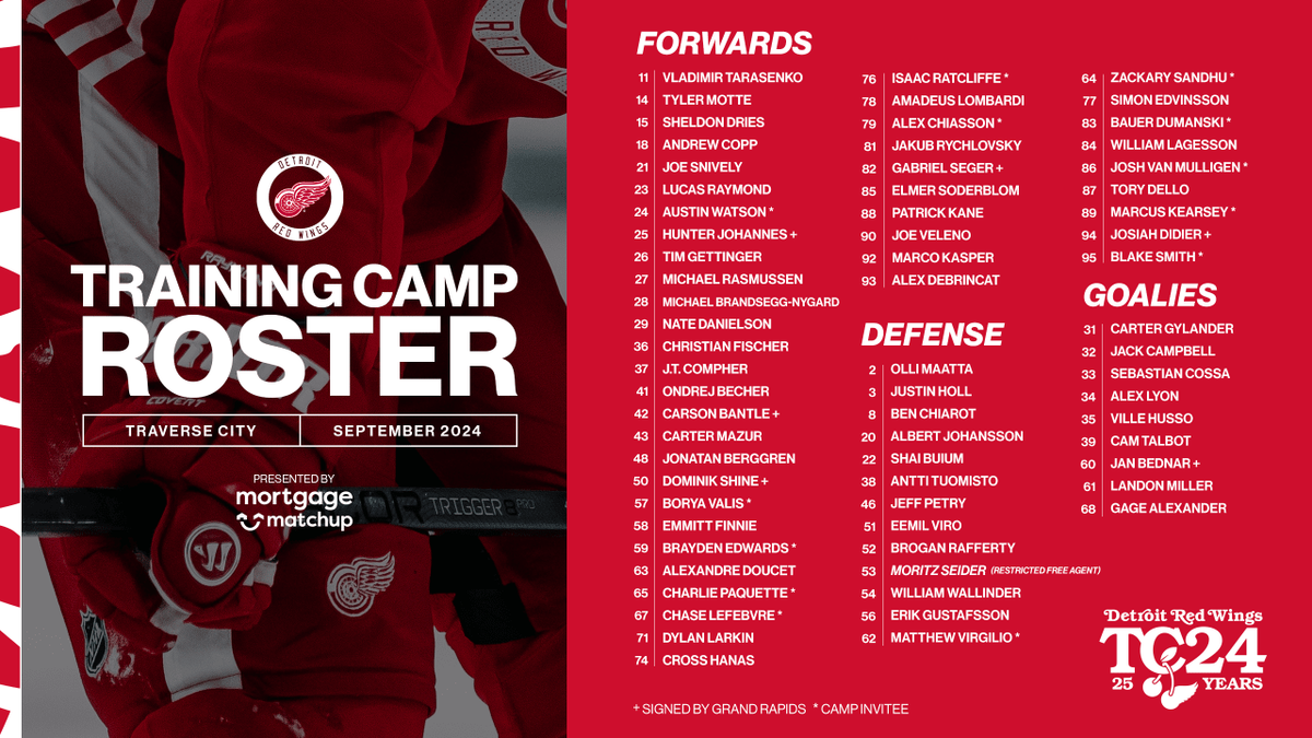 Detroit Red Wings - Training Camp