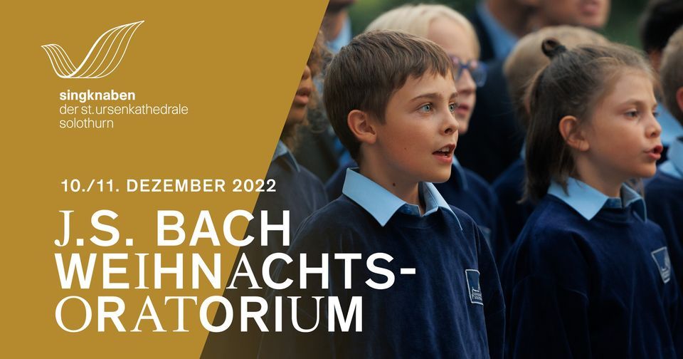 J. S. Bach Weihnachtsoratorium | Jesuitenkirche (Solothurn) | December ...