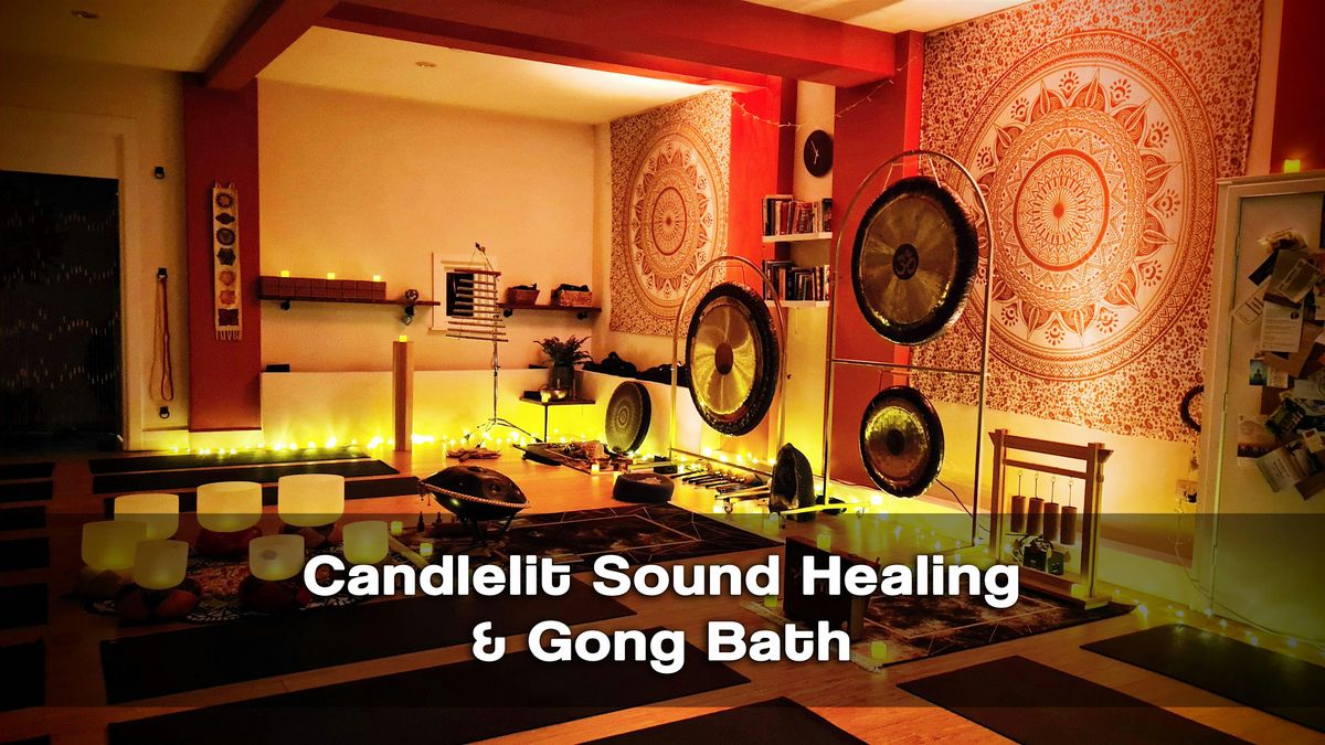Stress Release Candle Lit Sound Journey & Gong Bath - Southbourne