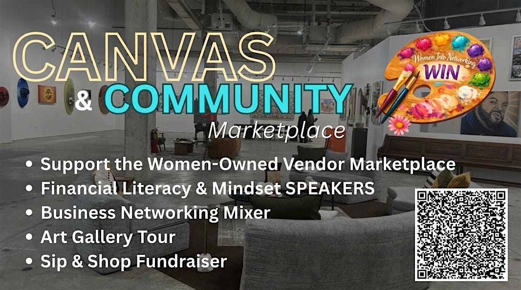 "Canvas + Community" Marketplace Mixer presented by WIN Network