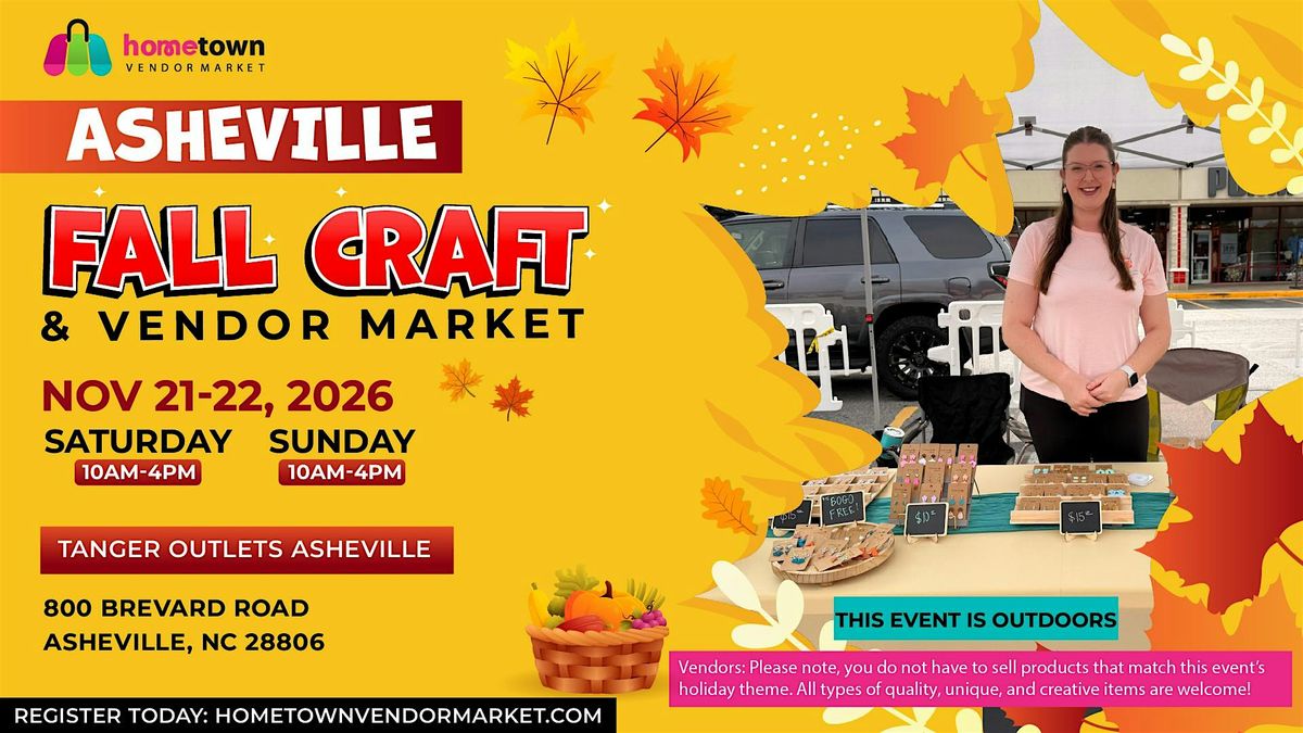 Asheville Fall Craft and Vendor Market