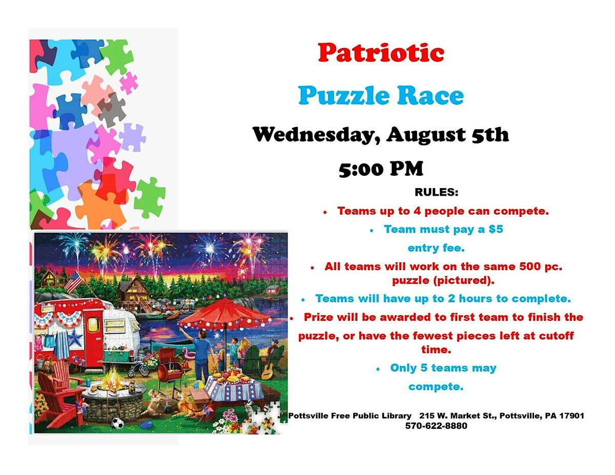 Patriotic Puzzle Race