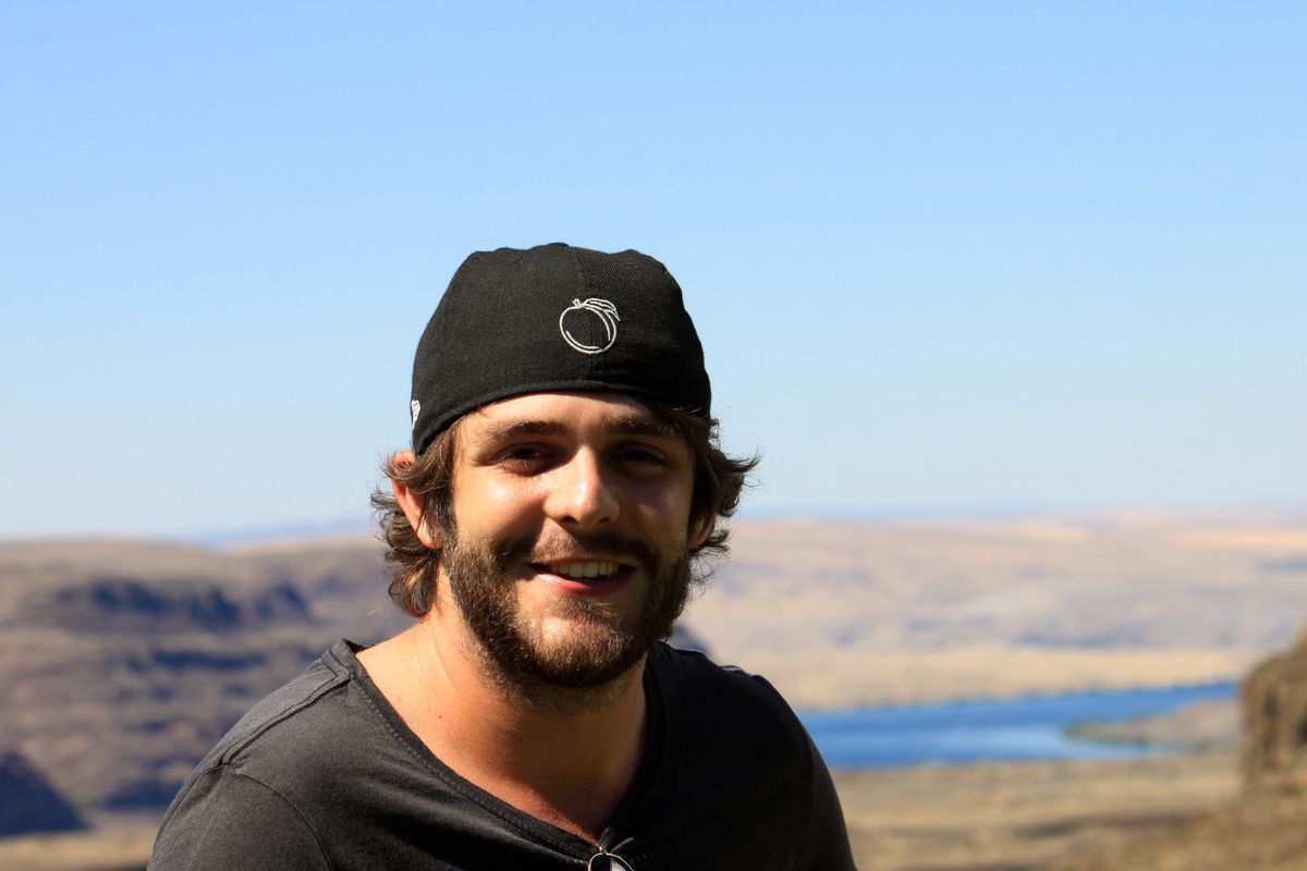 Thomas Rhett with Vincent Mason and Emily Ann Roberts