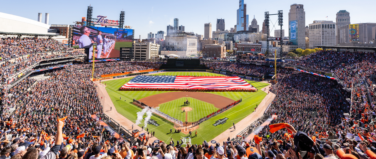 Parking Atlanta Braves at Detroit Tigers