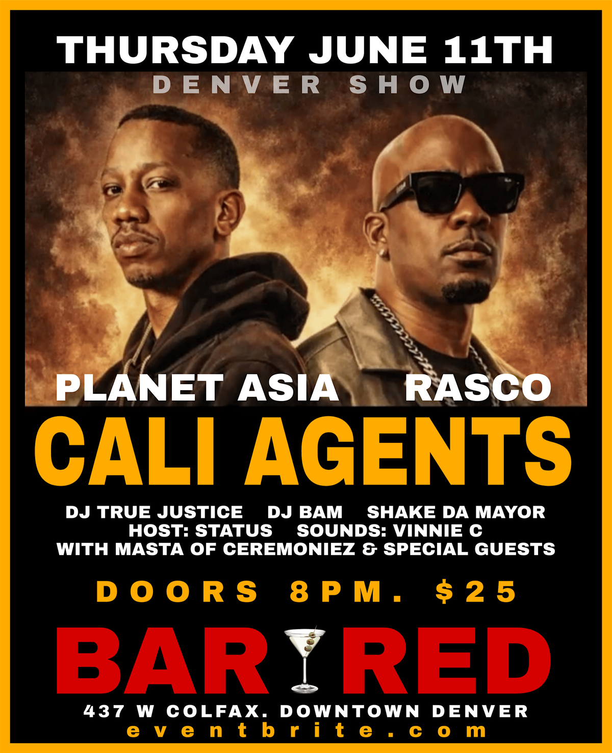 CALI AGENTS (PLANET ASIA & RASCO) LIVE AT BAR RED
