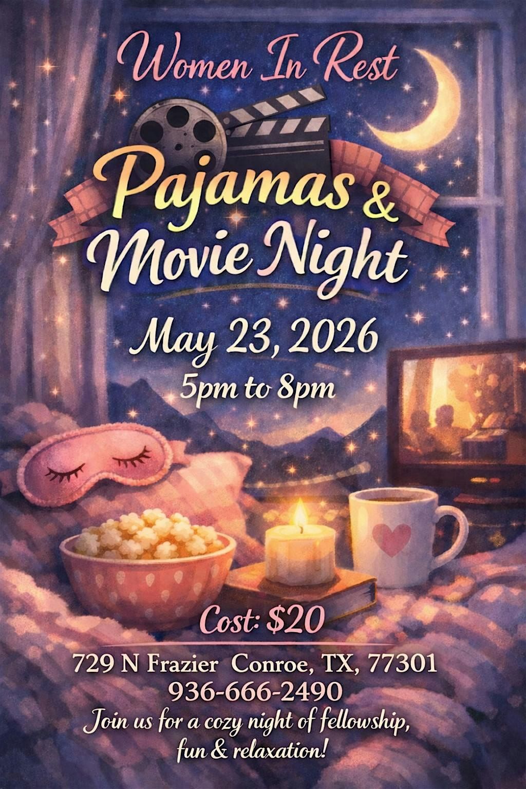Women in Rest: Pajamas & Movie Night