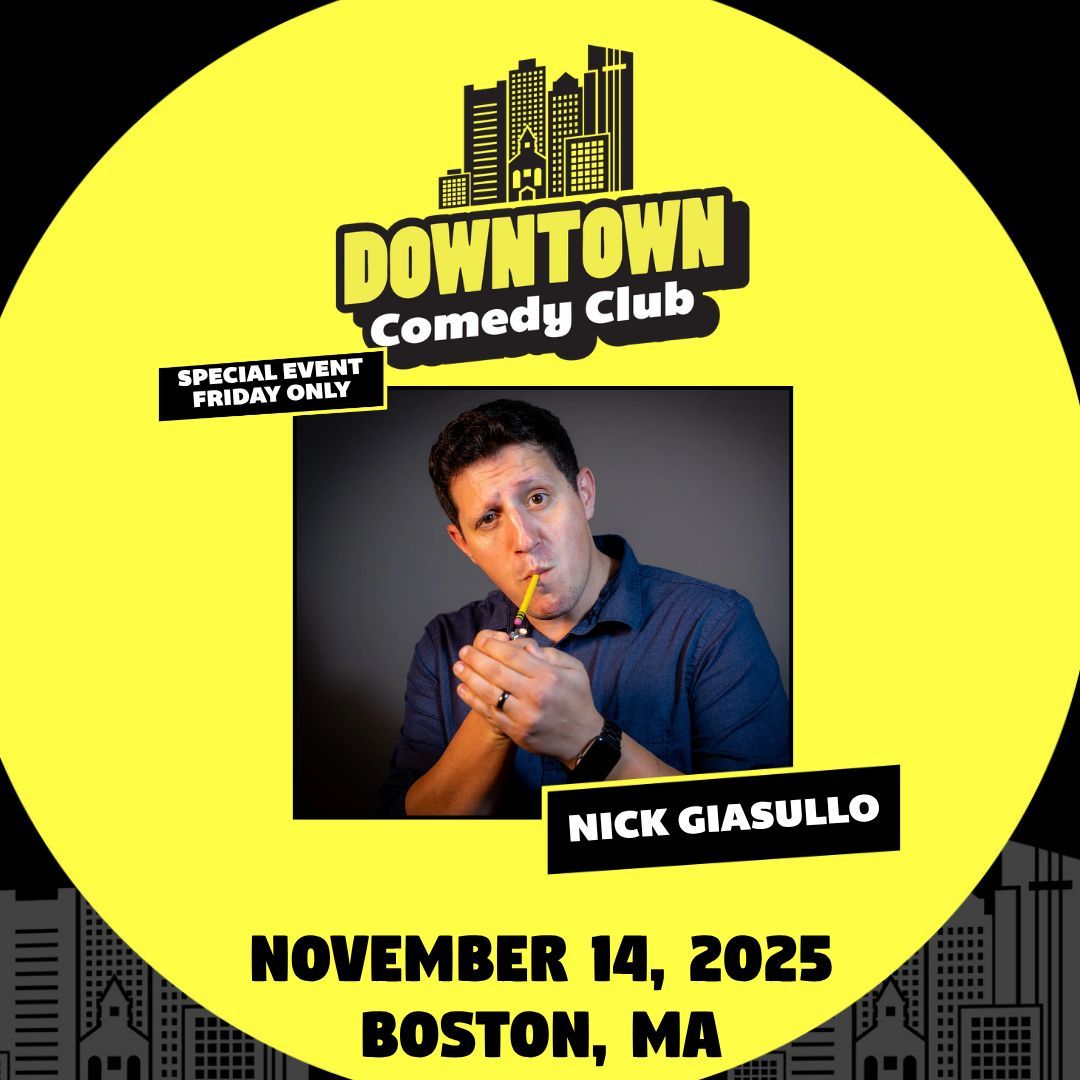 Nick Giasullo at Mic Drop Comedy Plano