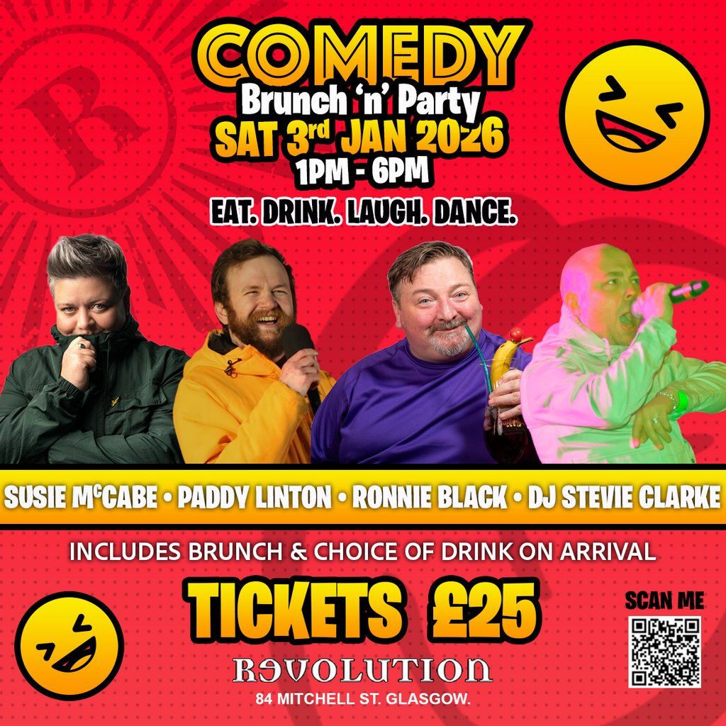 COMEDY BRUNCH 'n' PARTY with SUSIE McCABE