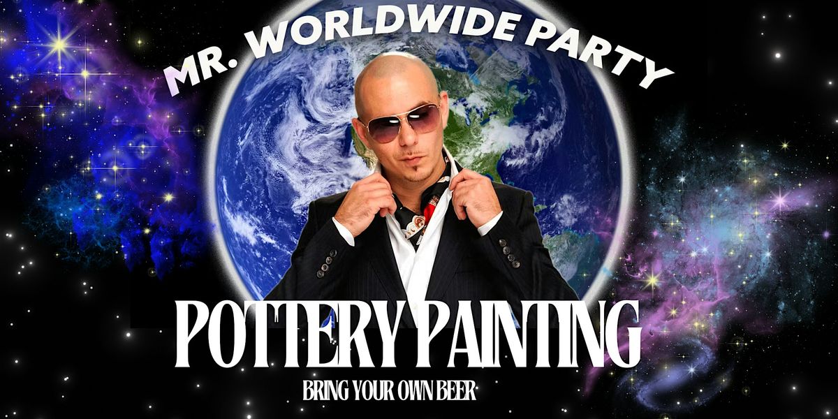 Pitbull Themed Pottery Painting Night