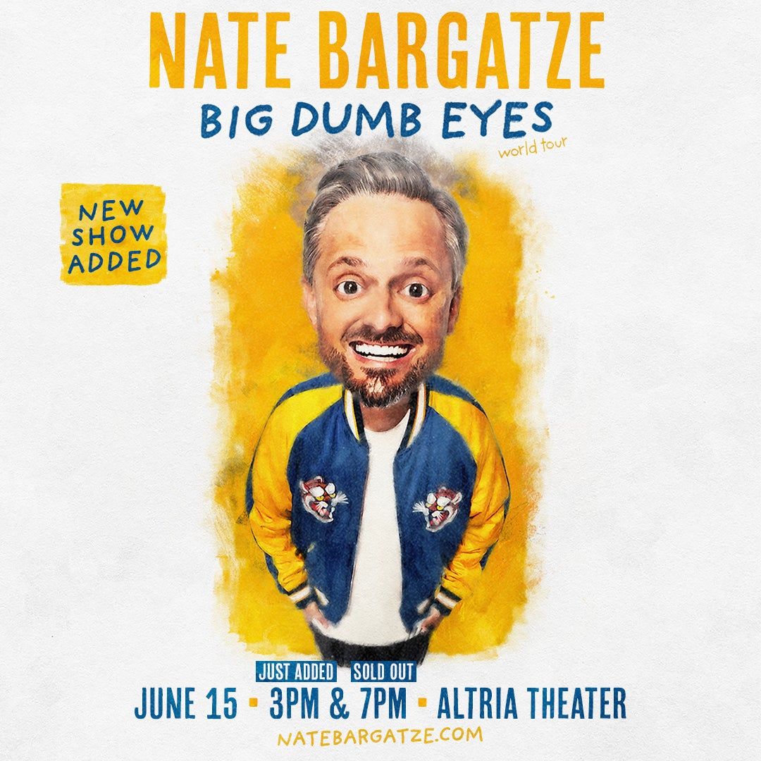 Nate Bargatze at CFG Bank Arena