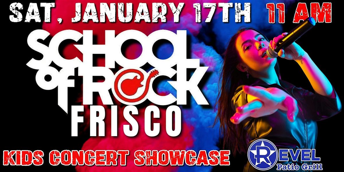 Frisco School of Rock - Kids Concert Showcase!