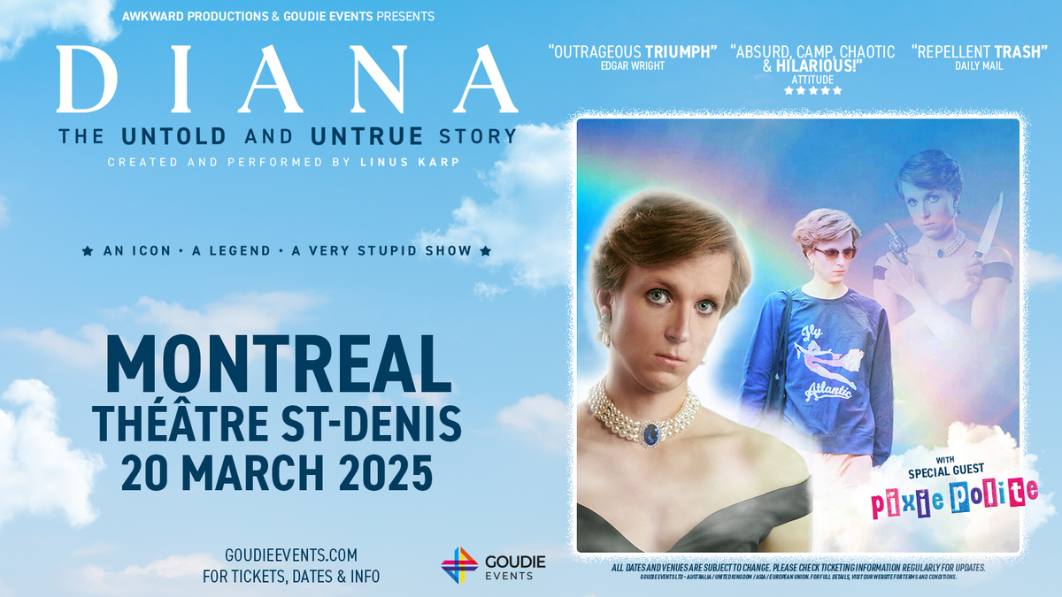 Diana - The Untold and Untrue Story at Wheeler Opera House